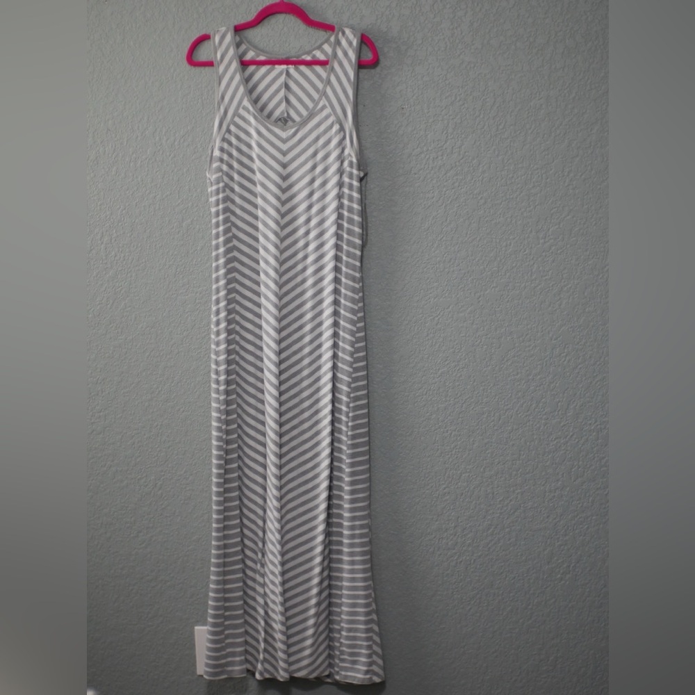 Maurices Chevron Patterned Maxi Dress